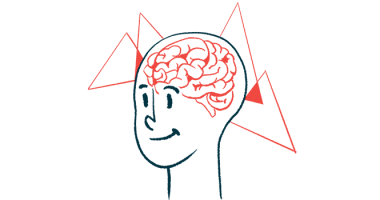 cannabidivarin | Rett Syndrome News | illustration of a human head with brain highlighted