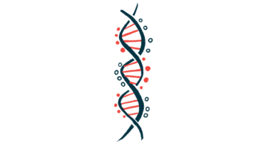 x-chromosome inactivation | Rett Syndrome News | illustration of vertical DNA strand