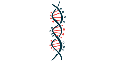 gene therapies | Rett Syndrome News | illustration of vertical DNA strand