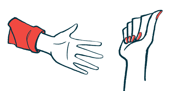 An illustration of hands.