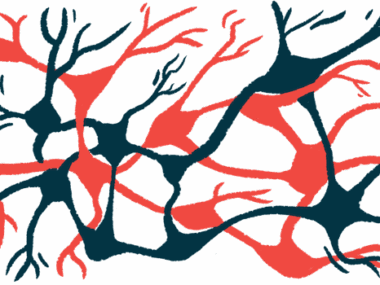 An illustration provides a close-up look at a web of neurons, or nerve cells.